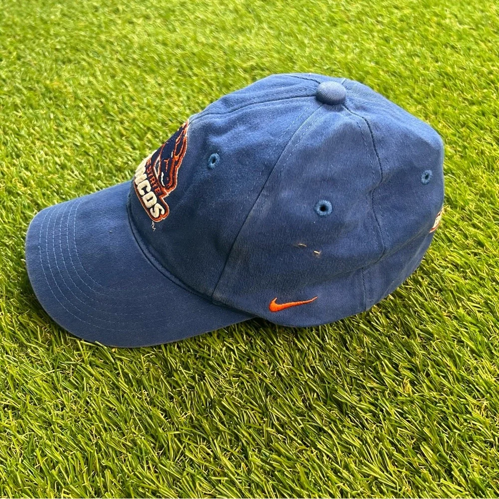 Nike Blue and‎ Orange Hat with Embroidered Logo - Picture 2 of 5